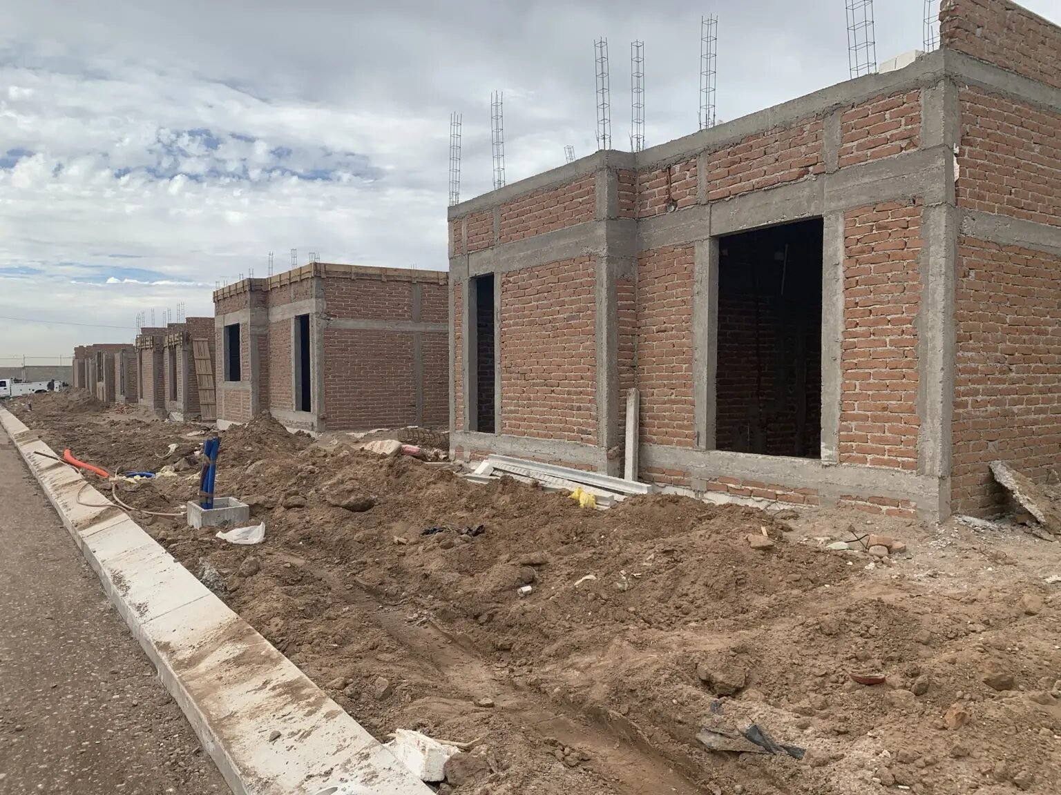 Avance del conjunto Departamentos Saturnino